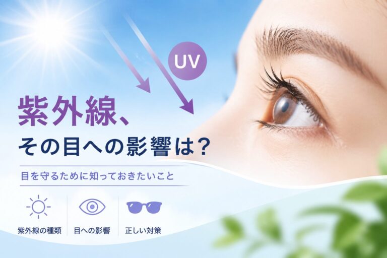 紫外線、その目への影響は？（専門医による解説）
